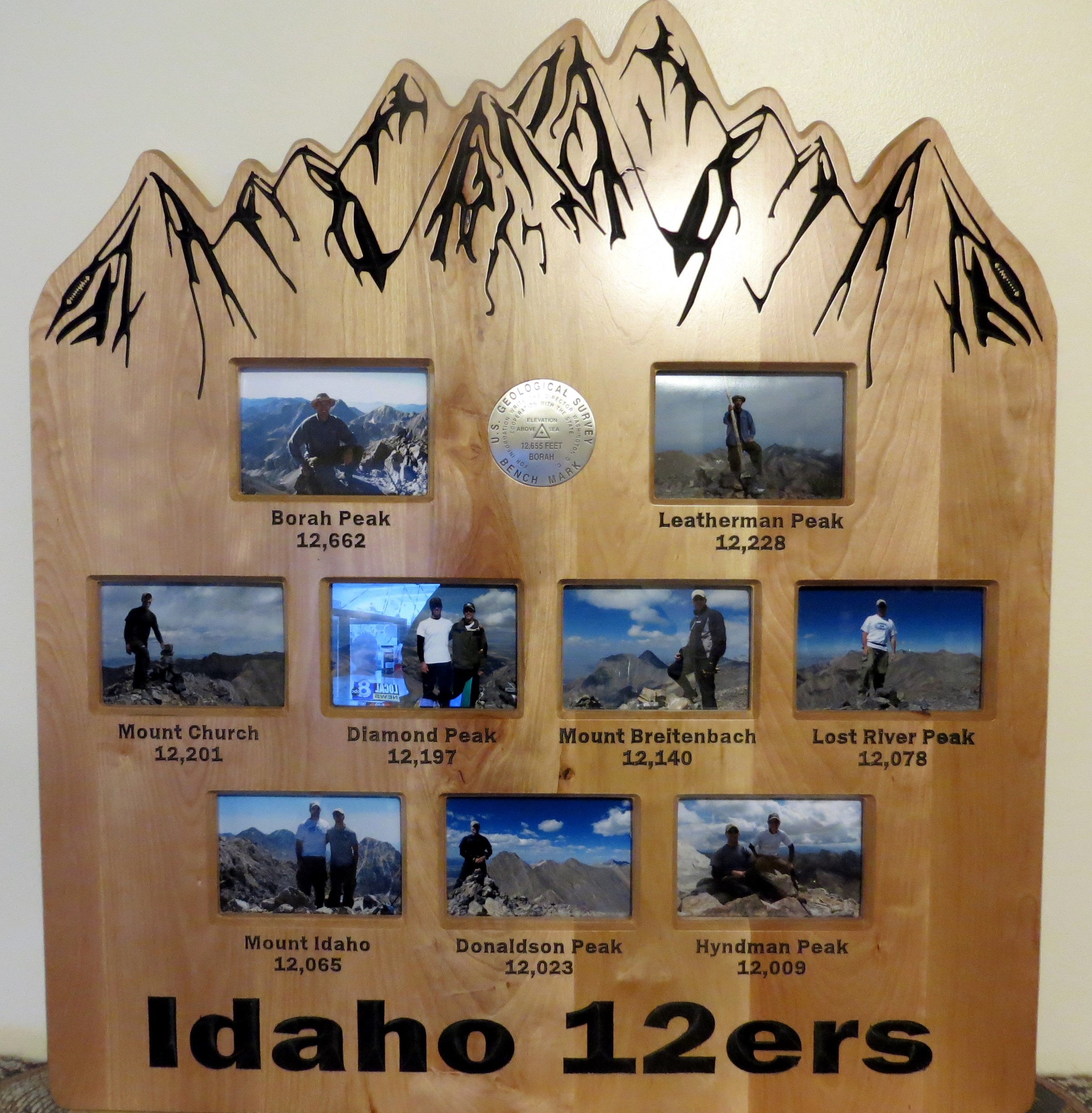 Idaho 12er Plaque